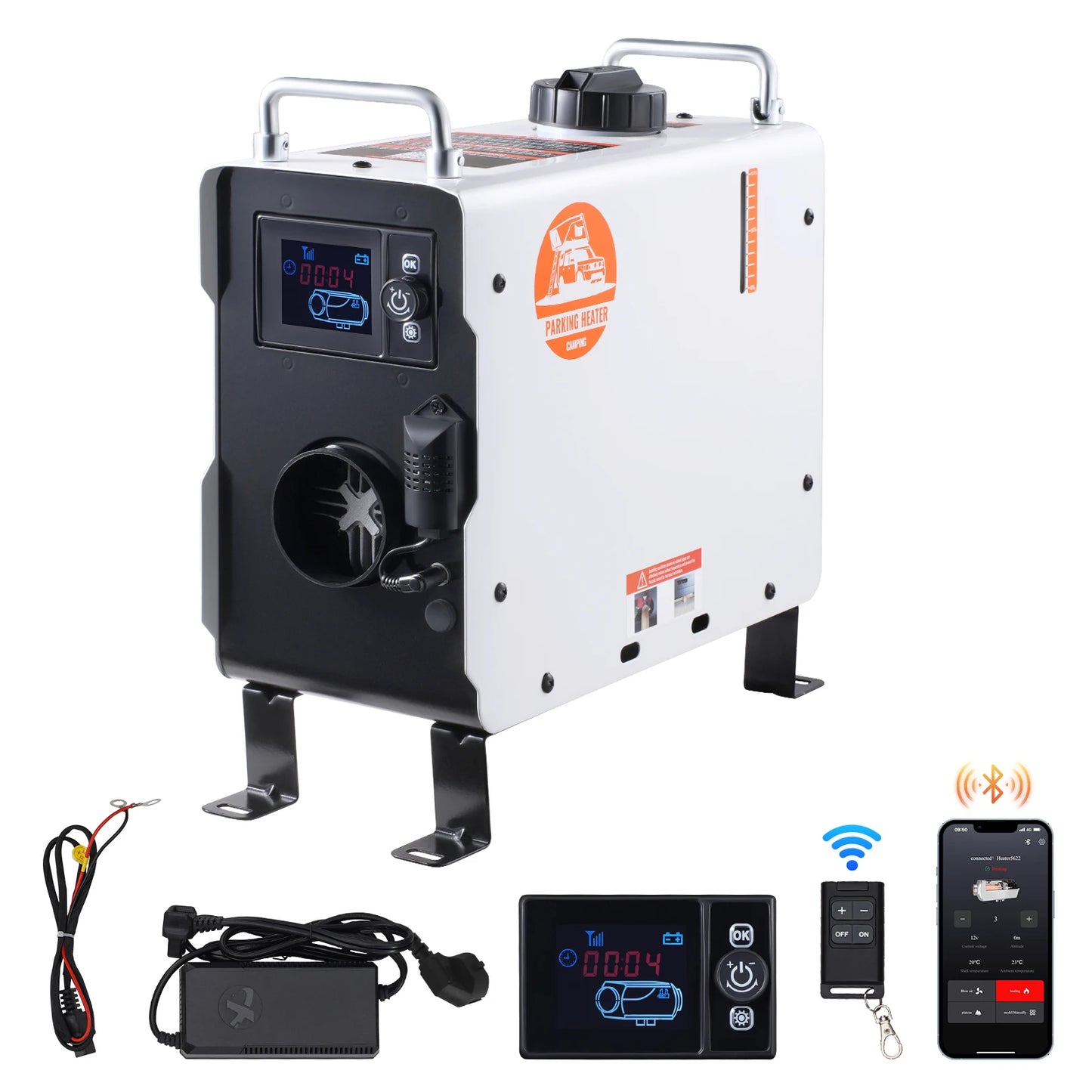 SucceBuy 2KW Diesel Heater 12V 24V All In One Remote