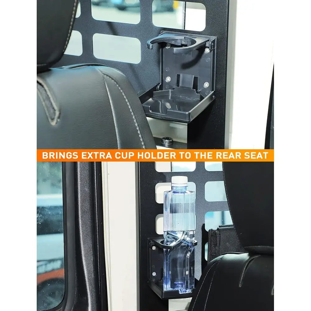 MOLLE Panel Organizer and Cargo Carrier for Jeep Wrangler JL JLU 4 Door