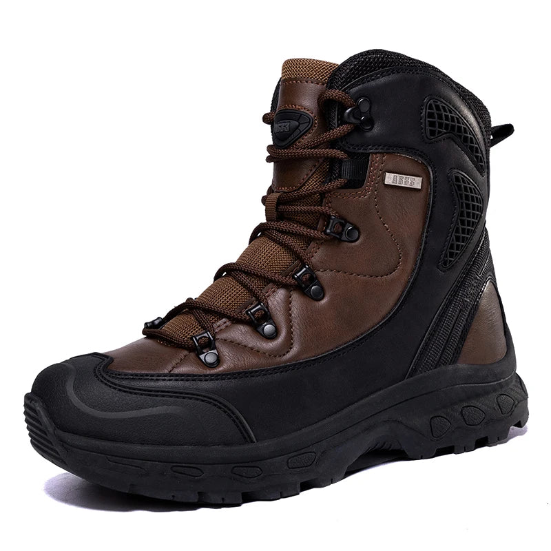 Louis Kadhr Mens Mountain Hiking Boots For Outdoor Adventure