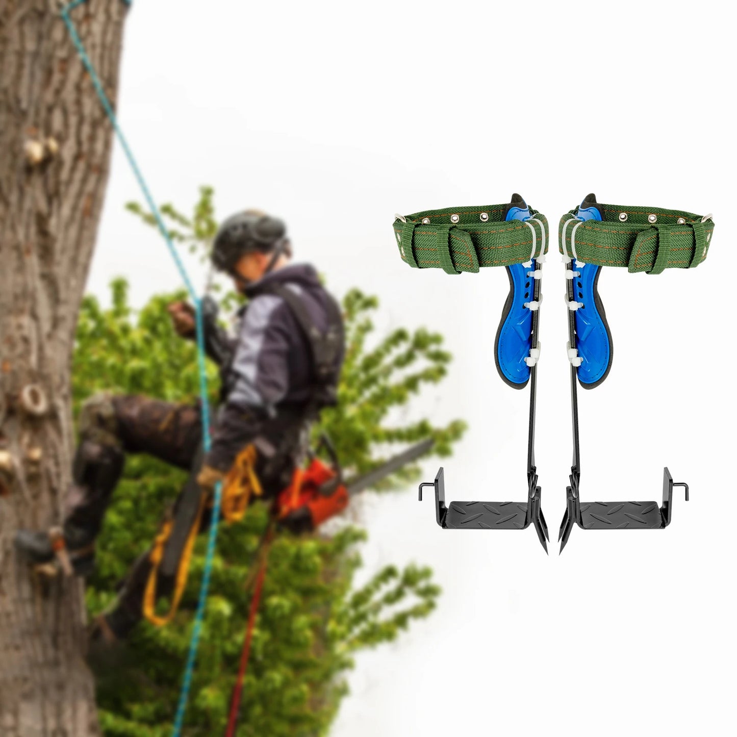 Portable Tree Climbing Tool With Safety Belt For Indoor Climbing