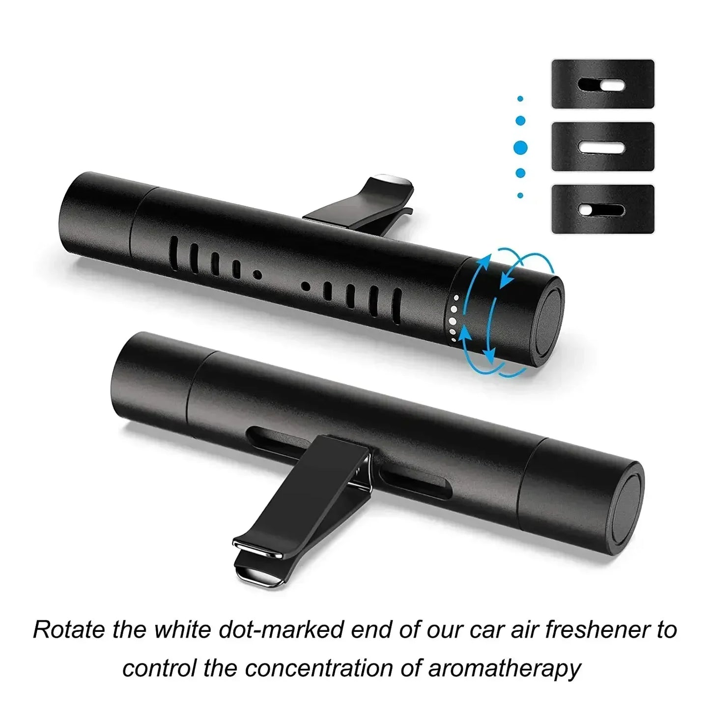 Car Vent Clip Essential Oil Diffuser With 10 Refill Sticks