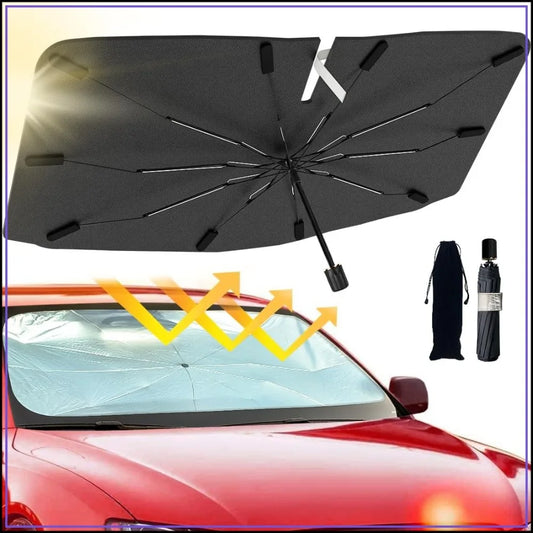 Windshield Sun Shade Umbrella Foldable Car Sunshade UV Block Heat Insulation