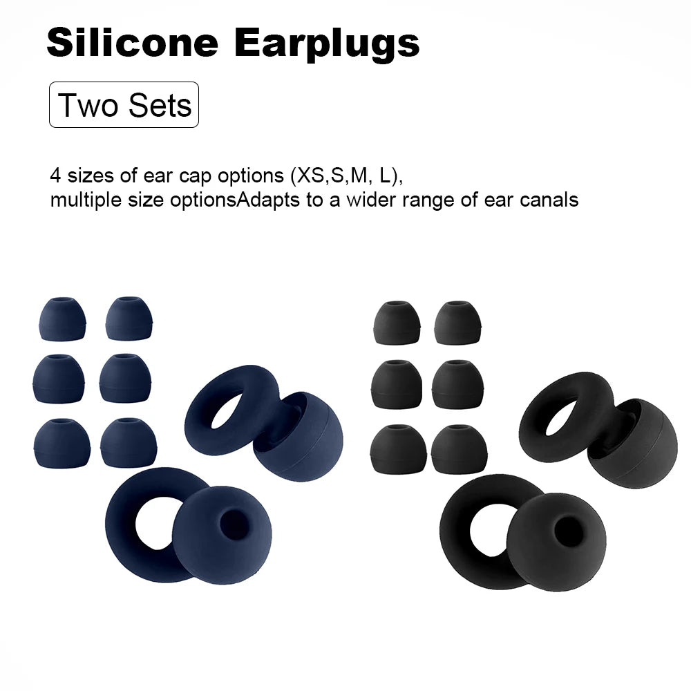Quiet Ear Plugs For Noise Reduction Soft Reusable Hearing Protection