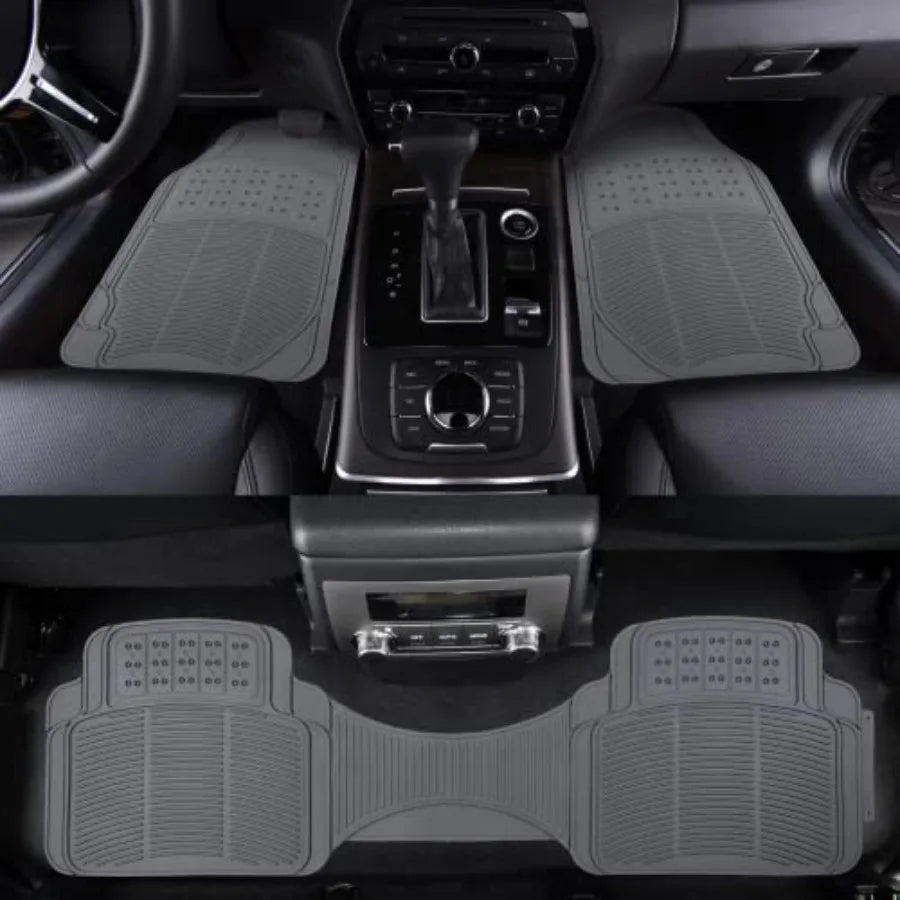 Universal PVC Car Floor Mats Anti Slip All Weather Waterproof