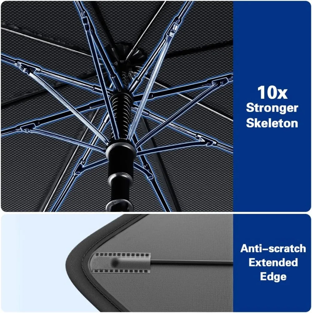Windshield Sun Shade Umbrella Foldable Car Sunshade UV Block Heat Insulation