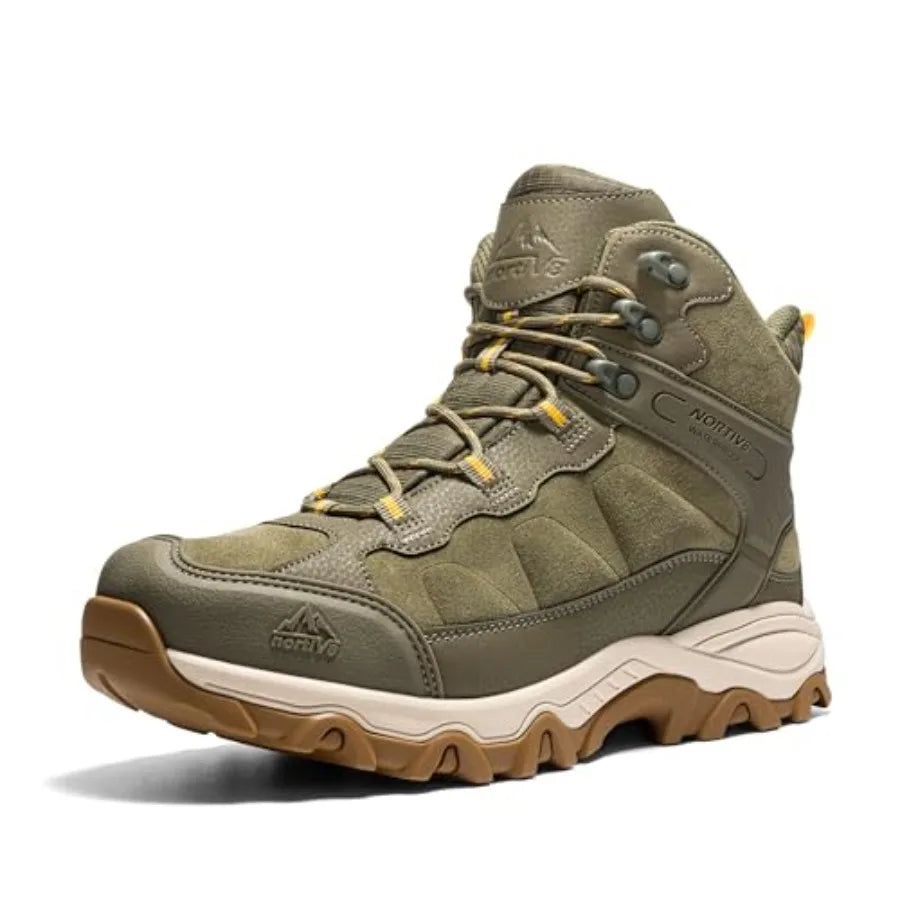NORTIV 8 Men Waterproof Hiking Boots Outdoor Mid Trekking Paladin