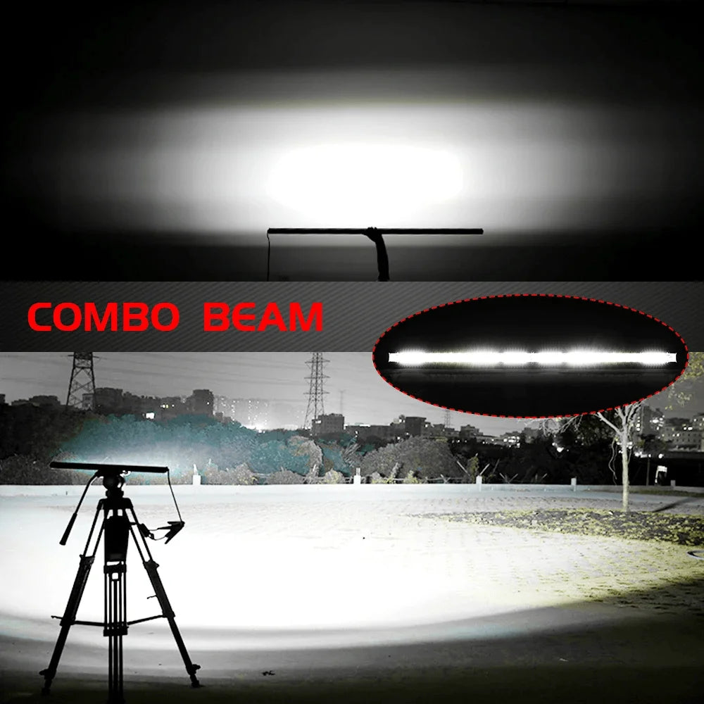 LED Off Road Light Bar Kit for Car Truck SUV UTV ATV Jeep