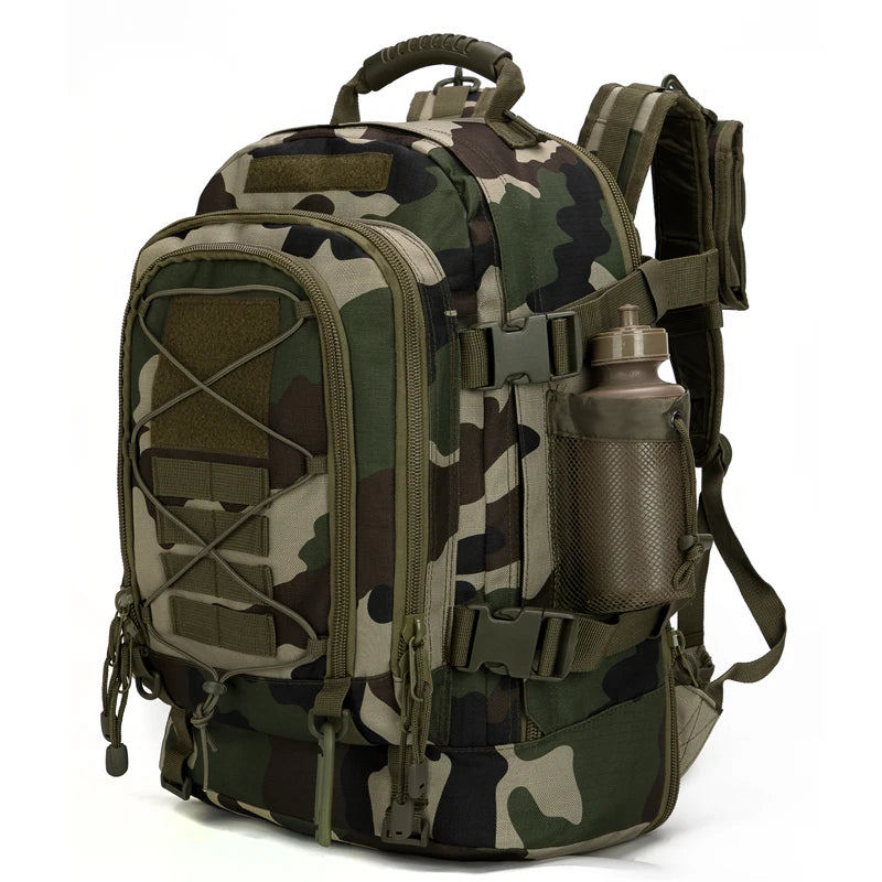 Tactical Backpack Molle Assault Pack For Hiking Camping Travel Unisex