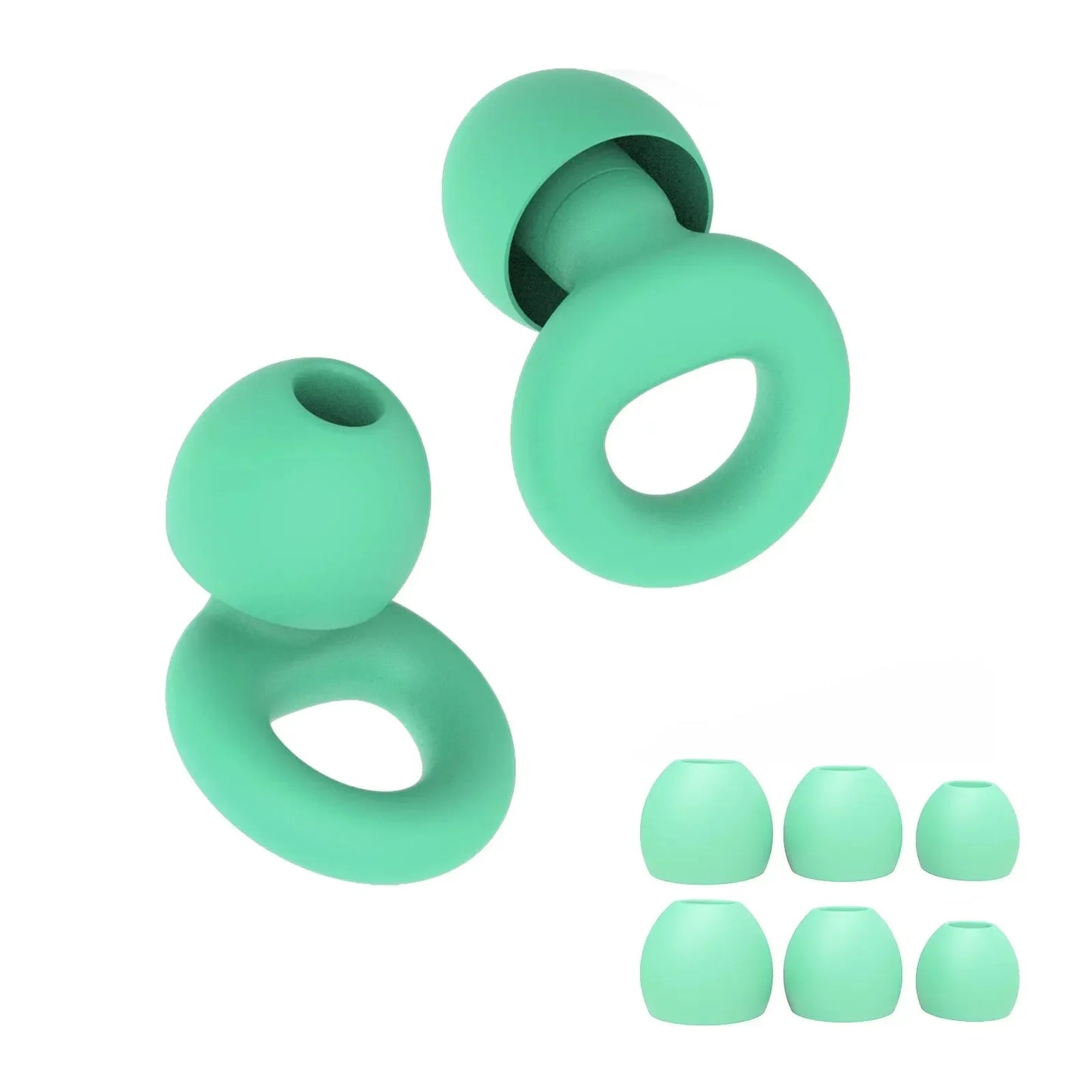 Quiet Ear Plugs For Noise Reduction Soft Reusable Hearing Protection