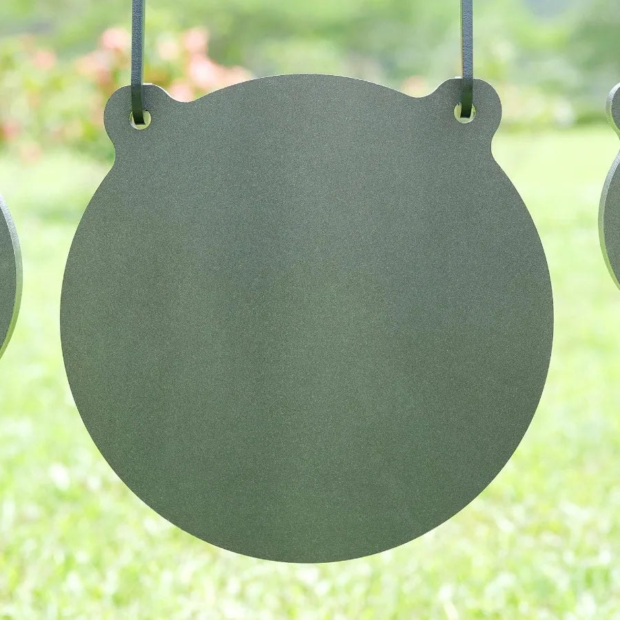 AR500 Steel Gong Silhouette Target for Precision Shooting