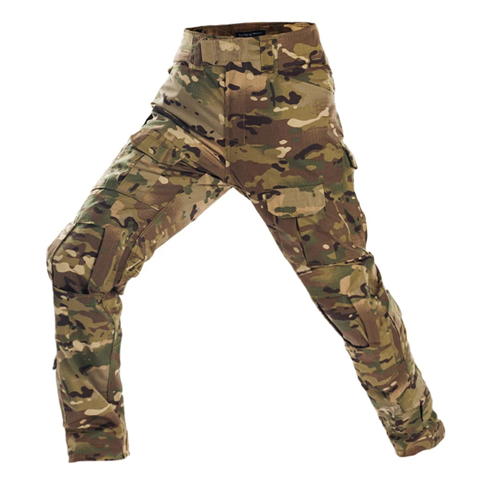 Multicam Tactical Combat Pants For Outdoor Hiking And Training