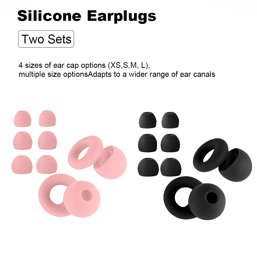 Quiet Ear Plugs For Noise Reduction Soft Reusable Hearing Protection