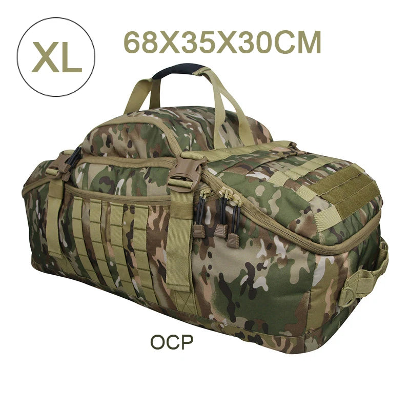 LQARMY Molle Tactical Backpack For Outdoor Hiking Camping Travel